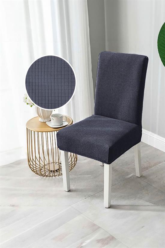 Housse de Chaise Extensible en Lycra – Protection Lavable avec Élastique Ajustable