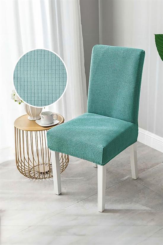 Housse de Chaise Extensible en Lycra – Protection Lavable avec Élastique Ajustable