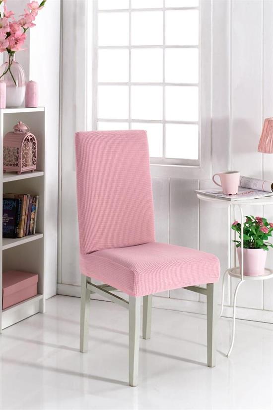 Housse de Chaise Extensible en Lycra – Protection Lavable avec Élastique Ajustable