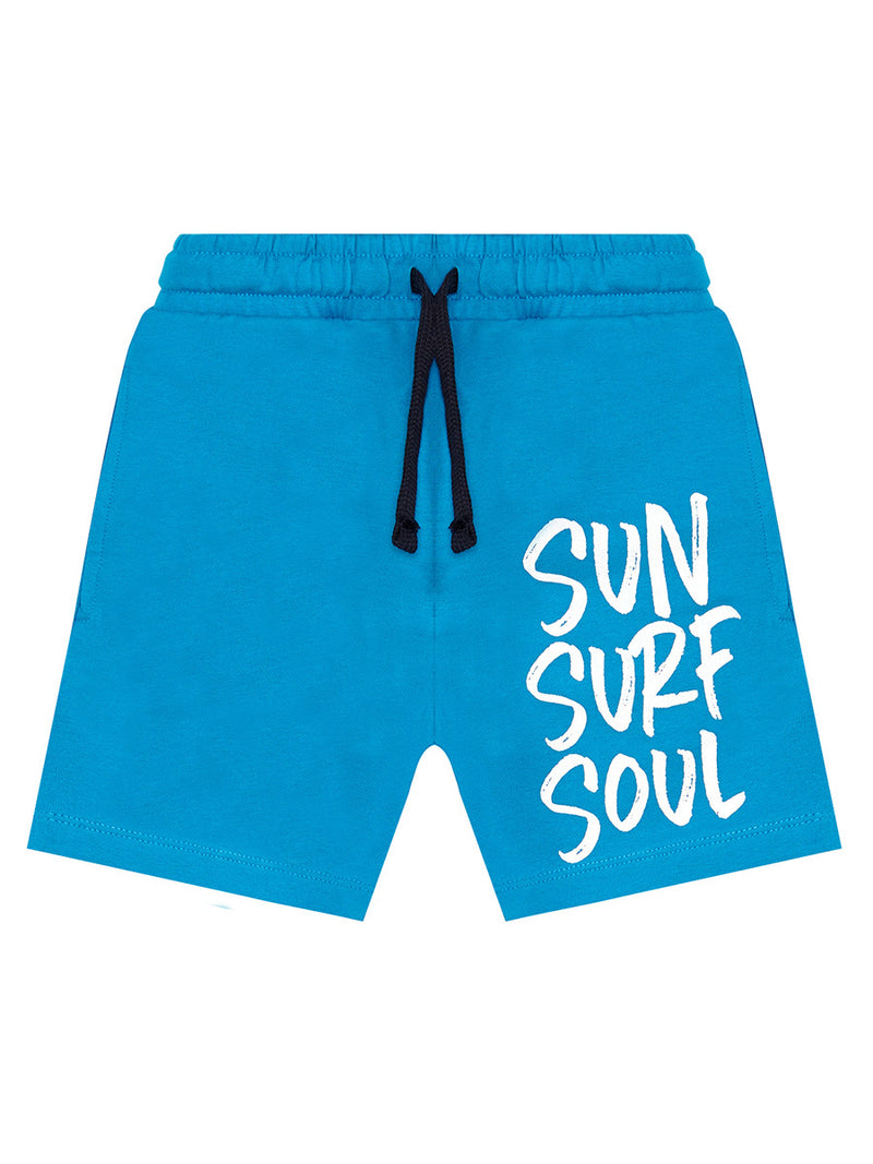 Ensemble garçon 2 pièces t-shirt imprimé requin et short en coton – Confort et style fun
