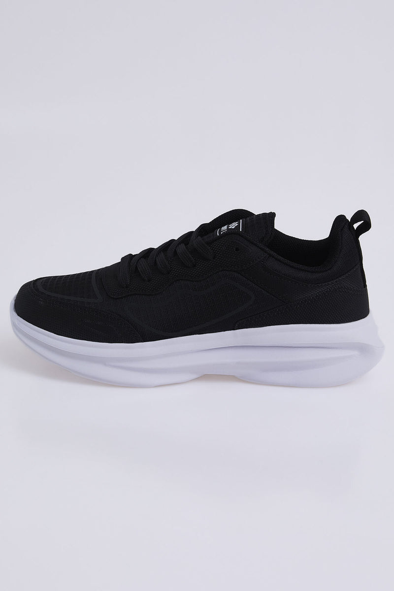 Baskets Sportives à Lacets pour Homme - Semelle Épaisse, Détails en Mesh
