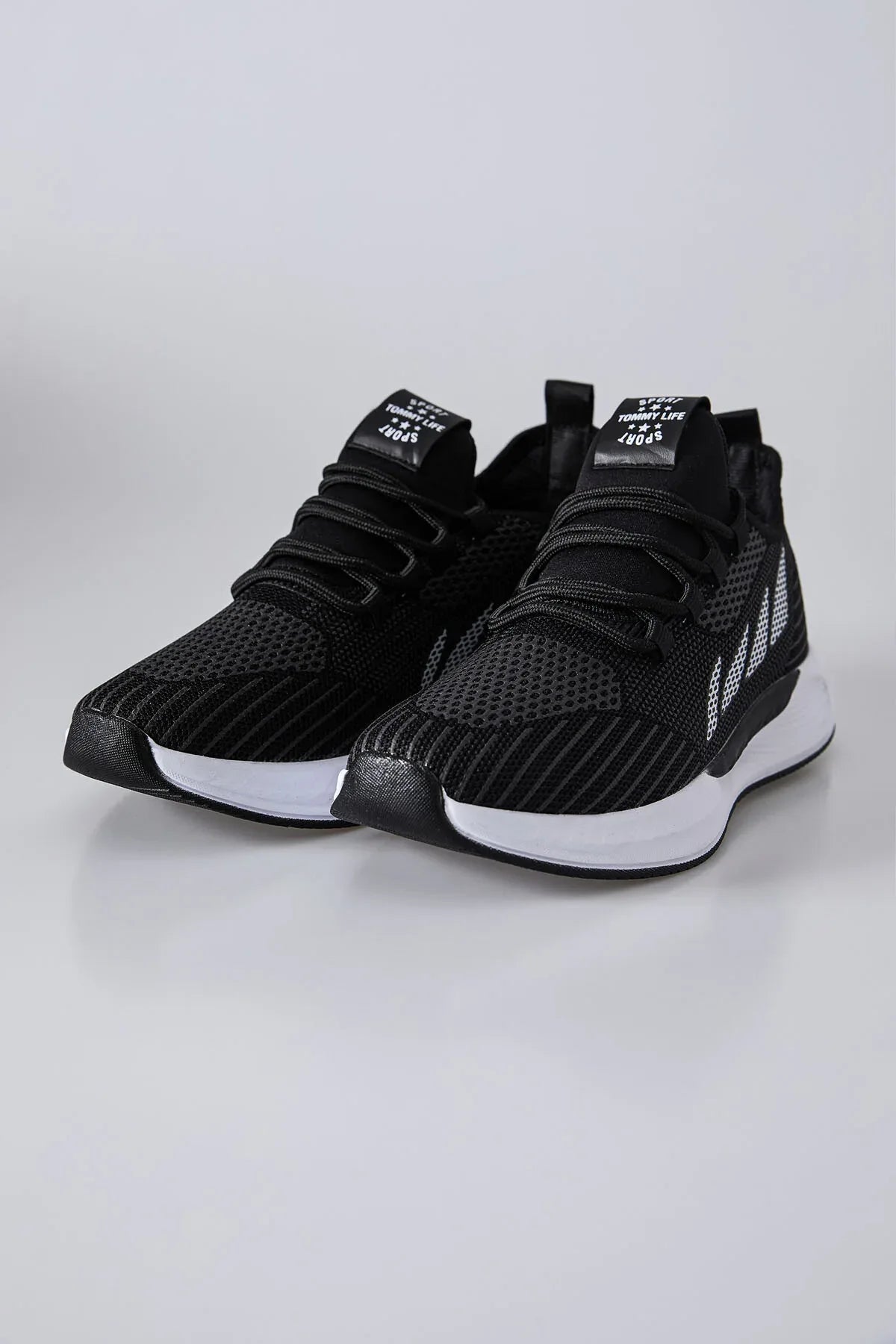 Baskets sport homme respirantes à lacets semelle épaisse -89130 - Justyol