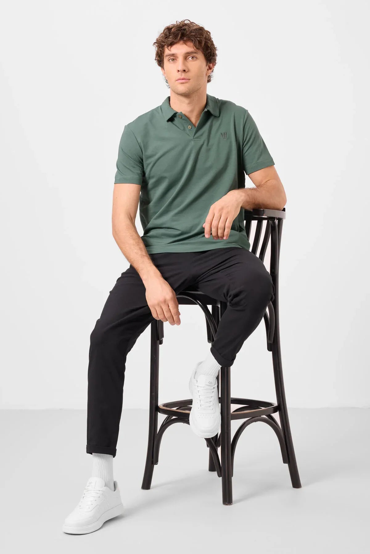 pantalon chino homme léger extensible coupe standard- 82178 - Justyol