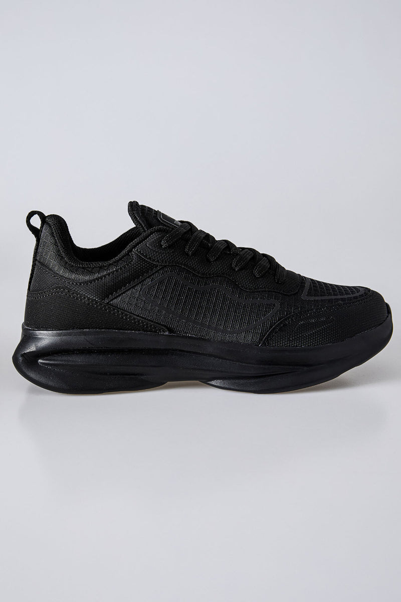 Baskets Sportives à Lacets pour Homme - Semelle Épaisse, Détails en Mesh