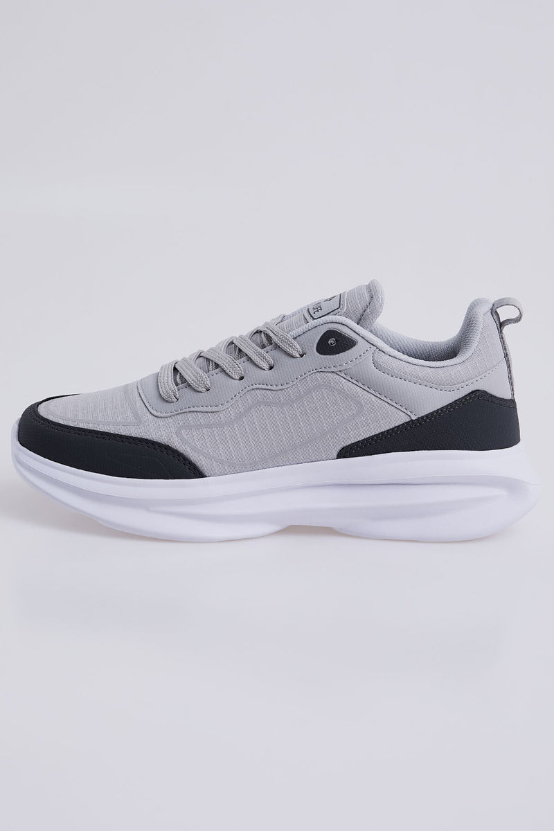 Baskets Sportives à Lacets pour Homme - Semelle Épaisse, Détails en Mesh