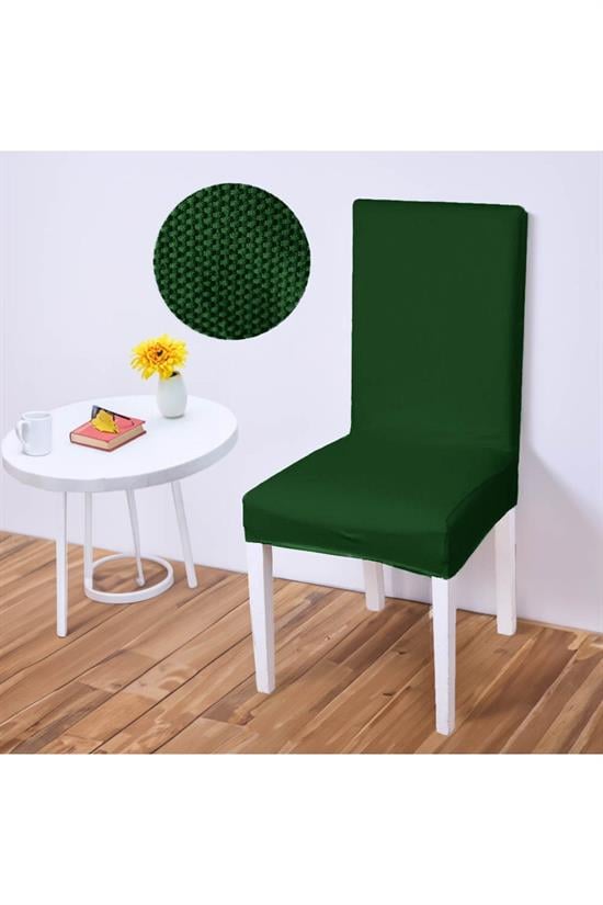 Housse de Chaise Élastique avec Motif Tuile - Protège-Chaise Lavable, Flexible et Moderne