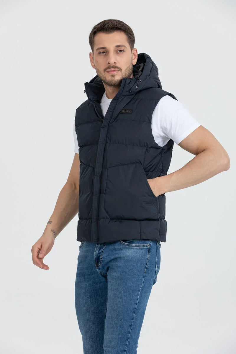 Gilet Homme Imperméable et Coupe-Vent – Khaki – Réf. 54087