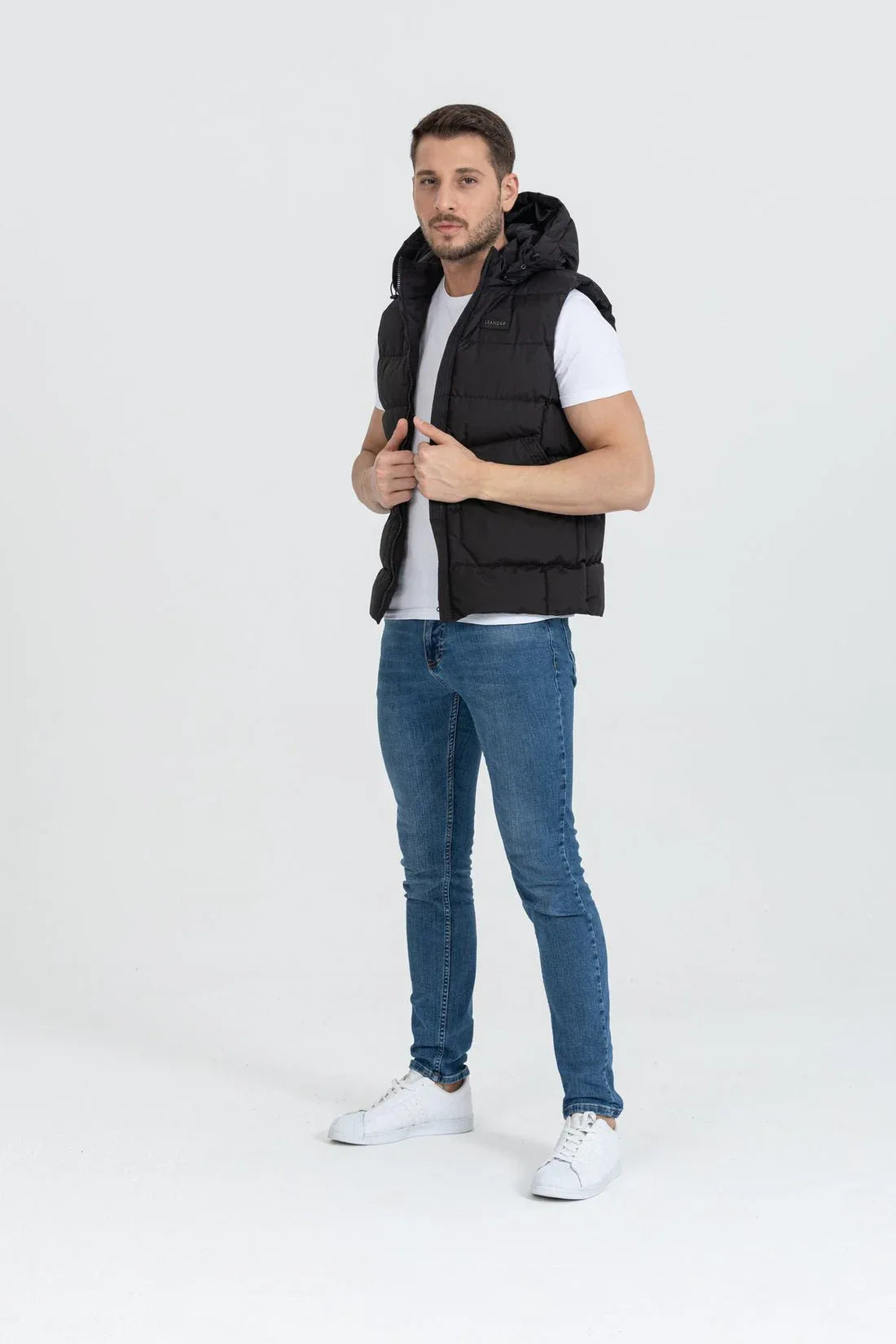 Gilet Homme Imperméable et Coupe-Vent – Khaki – Réf. 54087 - Justyol