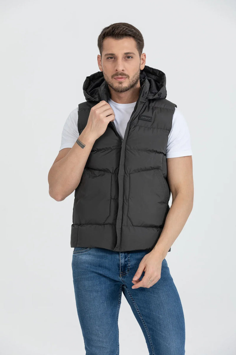 Gilet Homme Imperméable et Coupe-Vent – Khaki – Réf. 54087
