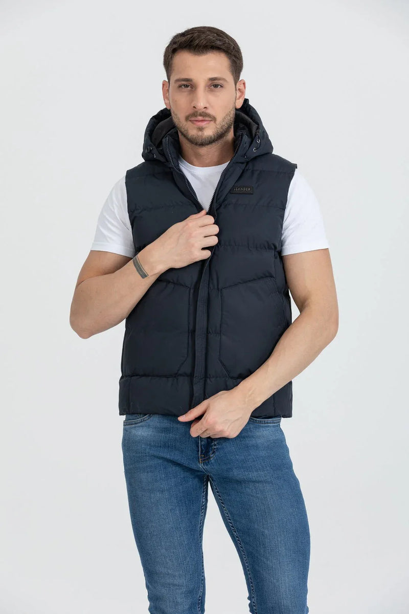 Gilet Homme Imperméable et Coupe-Vent – Khaki – Réf. 54087