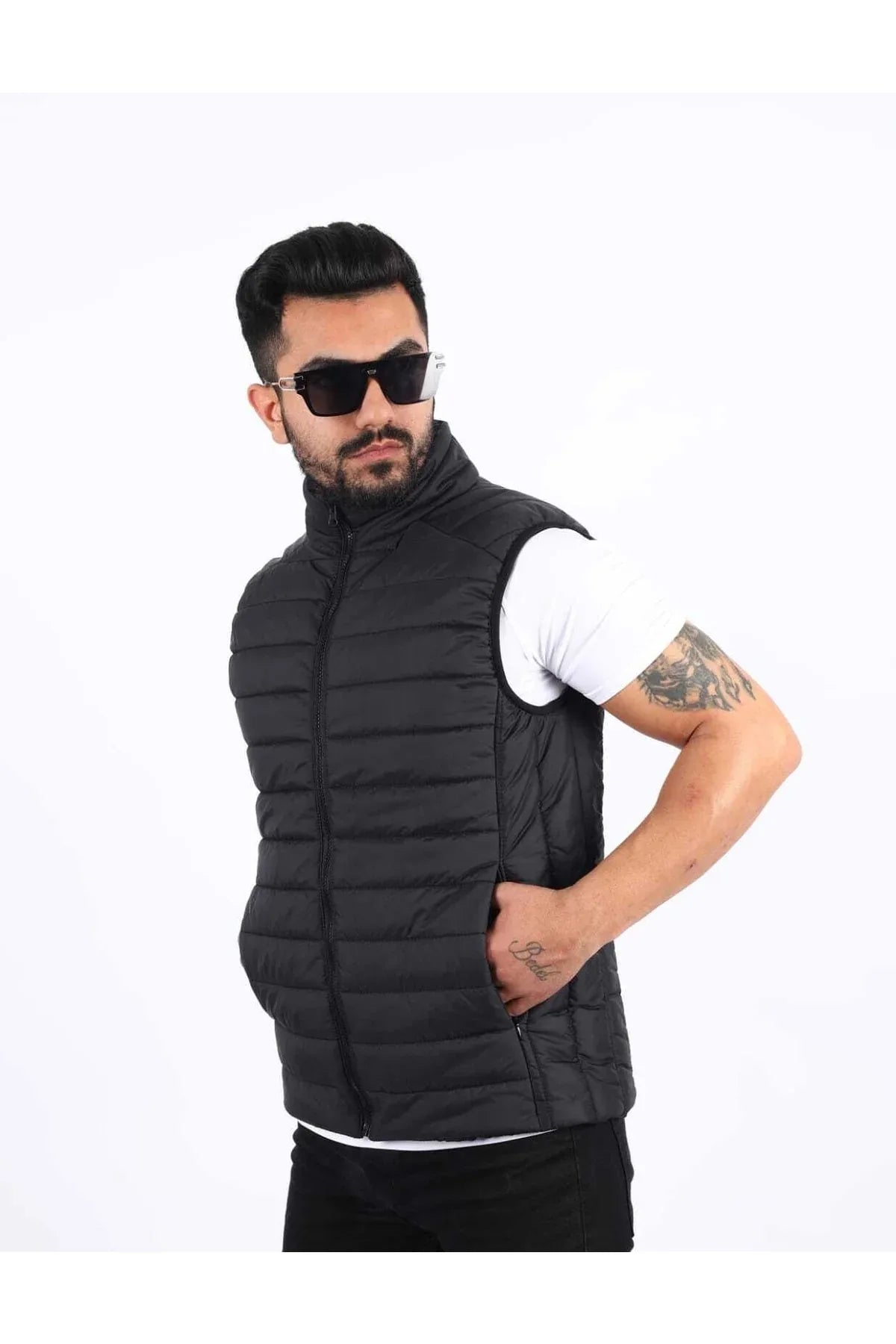 Gilet homme sport déperlant et coupe-vent - Justyol