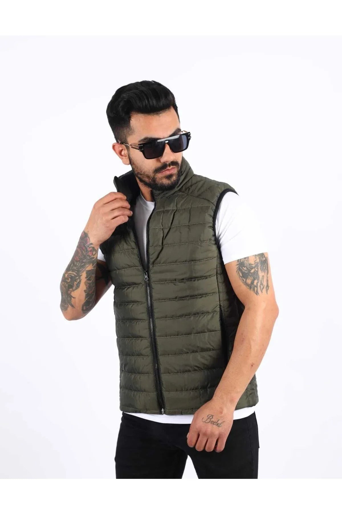 Gilet homme sport déperlant et coupe-vent - Justyol
