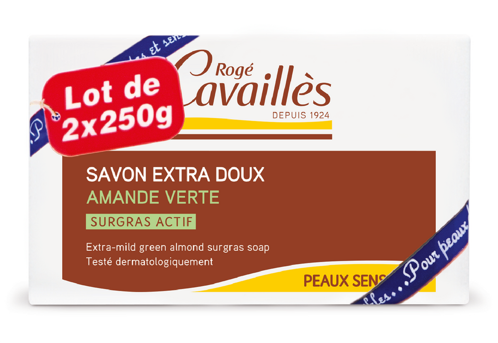 RC SAVON PARFUME AMANDE VERTE 250G X2 0691