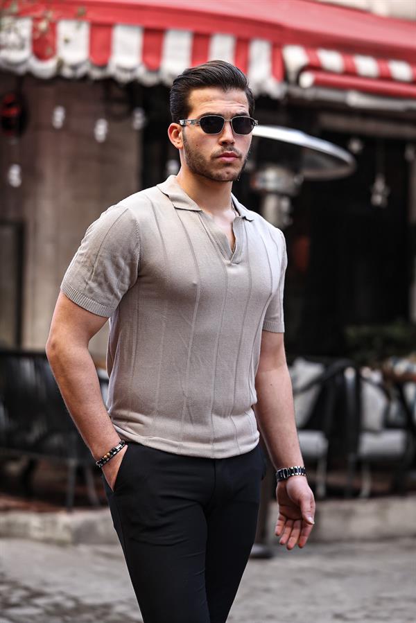 pull viscose homme col V confort