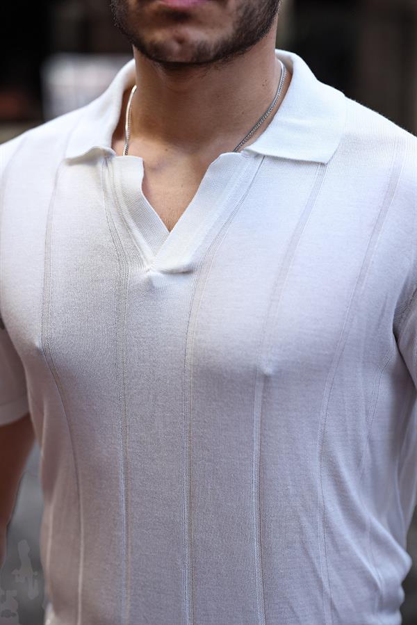 pull viscose homme col V confort - Justyol