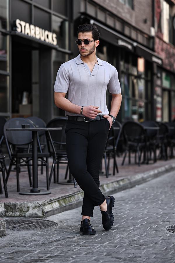 pull viscose homme col V confort - Justyol