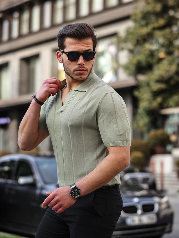 pull viscose homme col V confort - Justyol